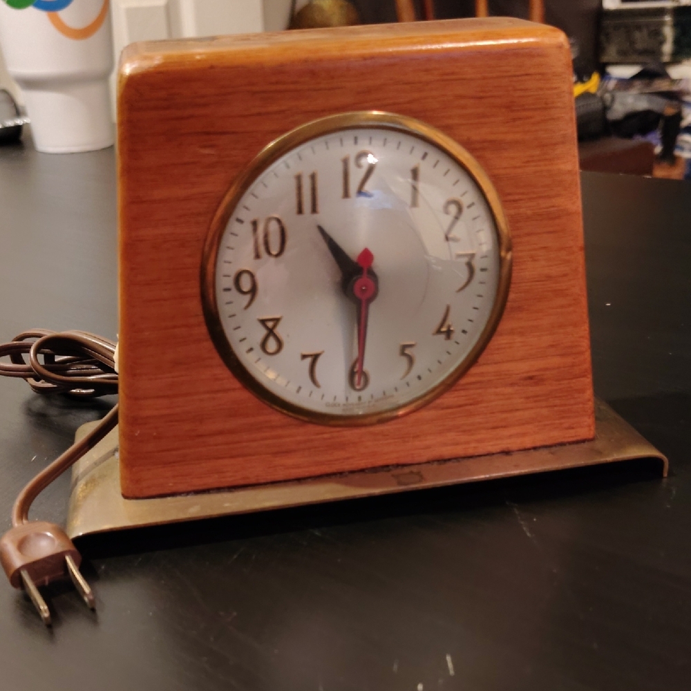 Vintage Sessions Clock Mantle Model W Rare